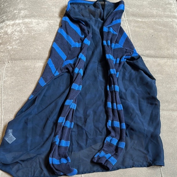 Blue Striped Women's Top - Picture 6 of 6